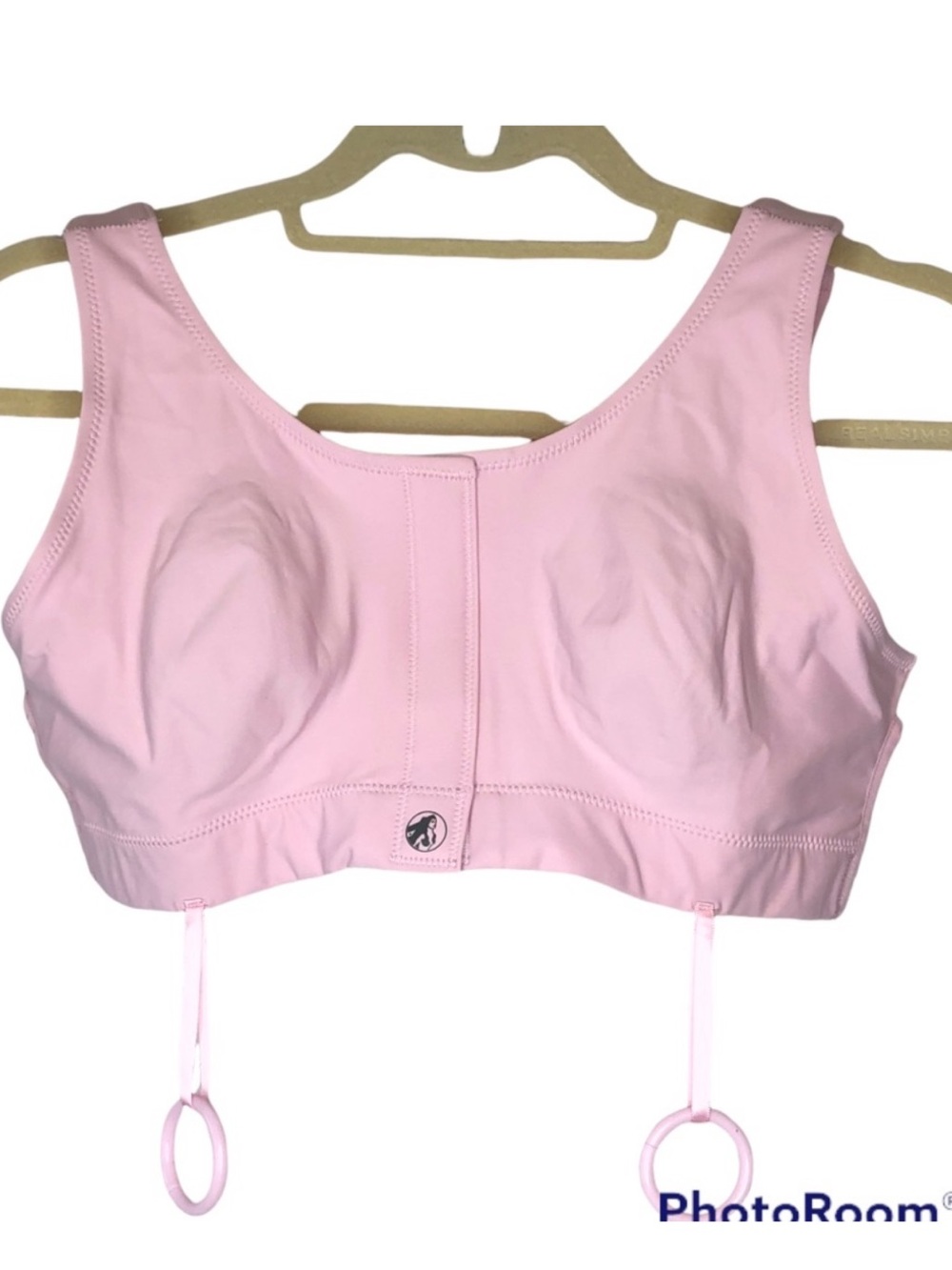 MASTHEAD Elizabeth Pink Surgical Bra Velcro closure Size XL Breast Augmentation